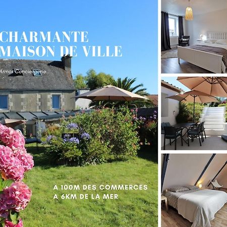 Charmante Maison De Ville A 6 Km De La Mer Lanmeur Екстериор снимка