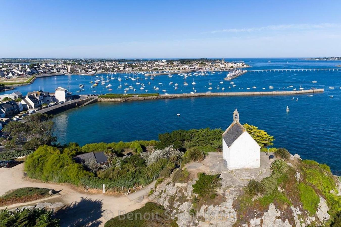 Charmante Maison De Ville A 6 Km De La Mer Lanmeur Екстериор снимка